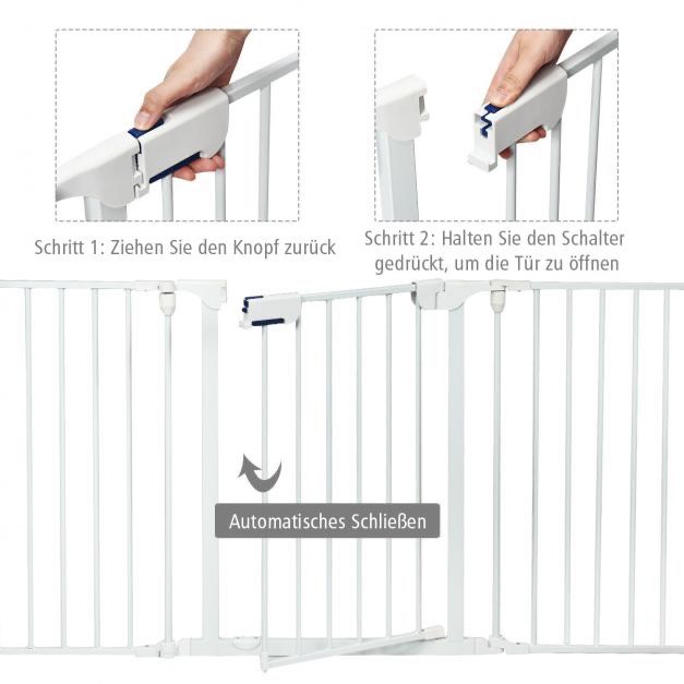 5-in-1 Metall-Laufstall Sicherheitsabsperrung,Kaminschutz in Gladbeck