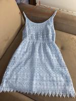 Kurzes Kleid/Sommerkleid/Spitze/Hellblau/Gr.XS/H&M/Neuwertig Mitte - Tiergarten Vorschau