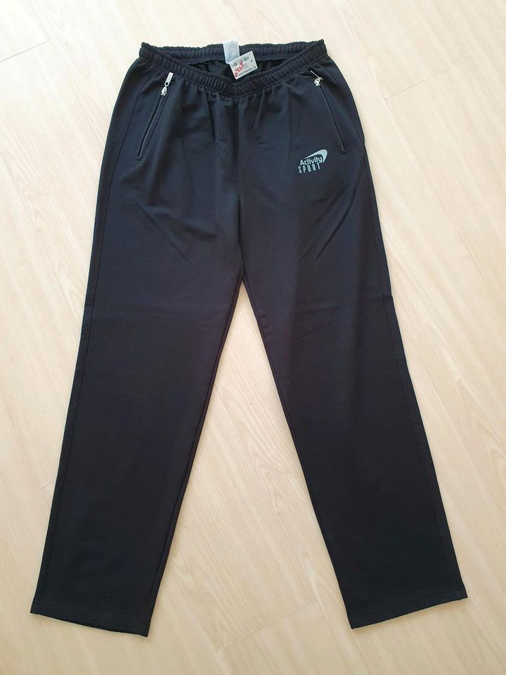 Freizeithose Jogginghose Schwarz 52 Gummizug Schlupfhose in Pforzheim