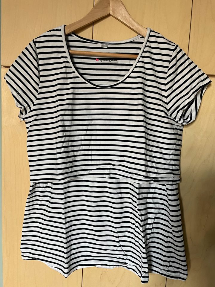 Stillshirt Stillen Shirt Top bonprix bpc gestreift Gr. L 44 46 in Naumburg (Saale)