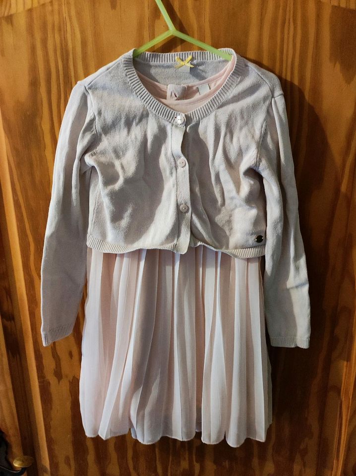 Set Kleid mit Bolero 104/110 Taufe Hochzeit beides Esprit in Wöllstadt