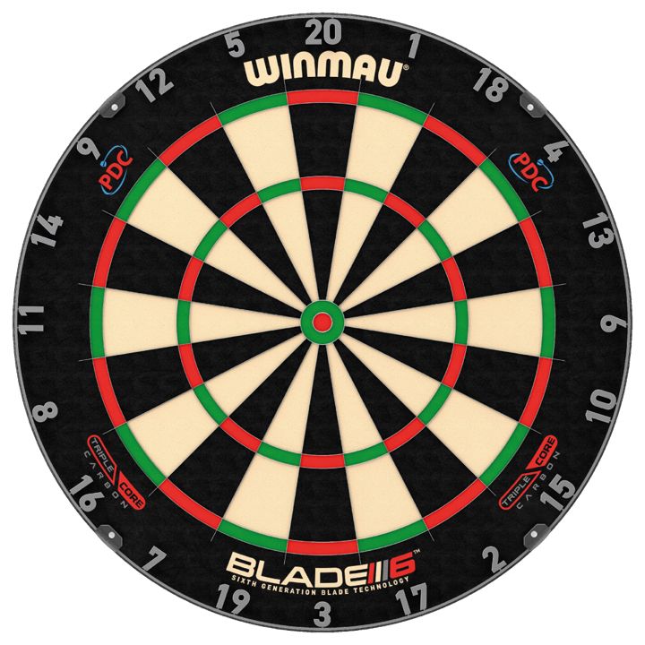 Winmau Blade 6 Triple Core Dartscheibe in Rheurdt