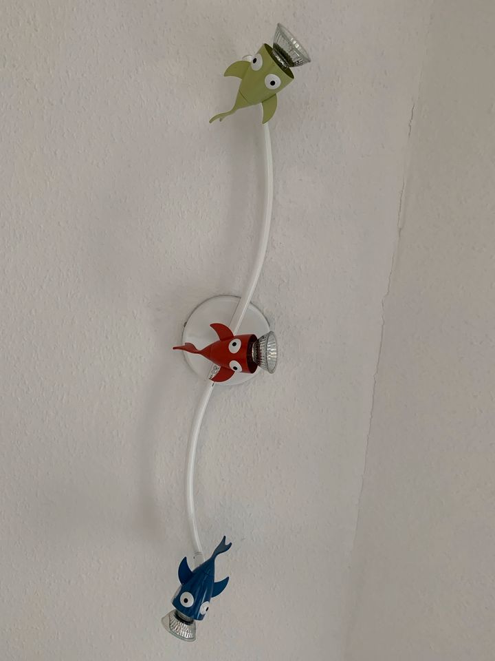 Ikea Kinderdeckenlampe mit Fische in Inden