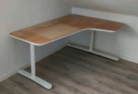 Ikea Schreibtisch Bekant Eckschreibtisch 160x110 weiß Eichenfurn. Hessen - Offenbach Vorschau