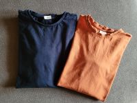 2 schöne Shirts Langarm S.Oliver orange + dunkelblau Gr. L 164 Bayern - Steinsfeld Vorschau