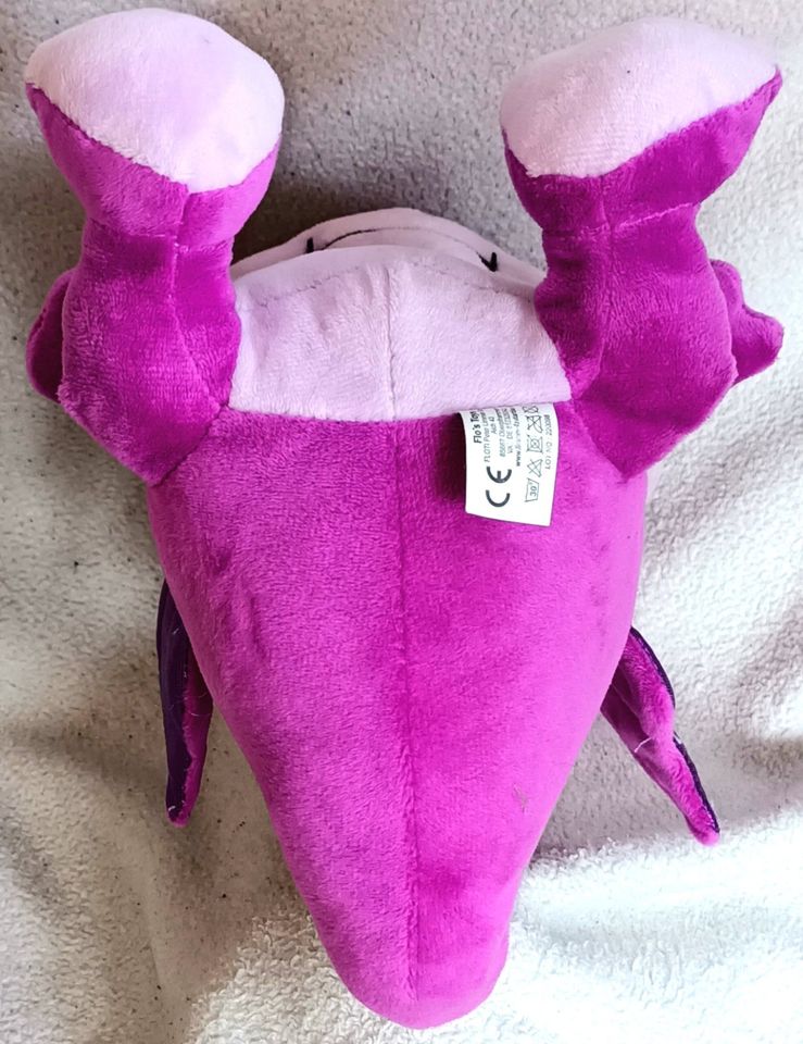 Großer Glitzer Flo's Toys Drache lila pink vom DOM NEU! in Quickborn