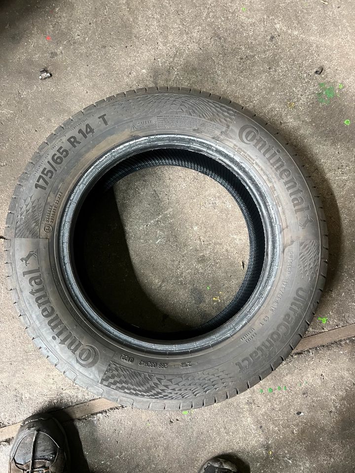 2 x 175/65 R14 Sommerreifen Continental in Dortmund