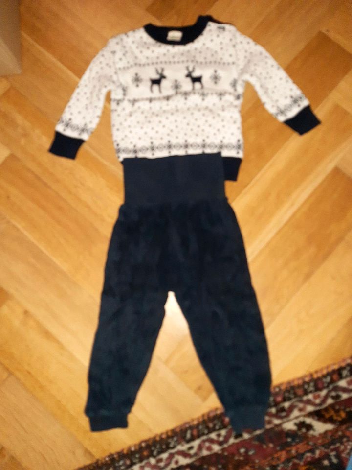 Baby Hose und Pullover von Alana Größe 80 100% Baumwolle dunkelbl in Wentorf