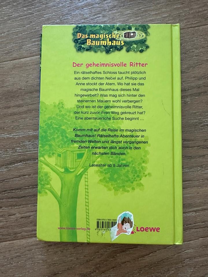Buch, das magische Baumhaus, Band 2, der geheimnisvolle Ritter in Schulzendorf bei Eichwalde