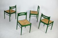 4 x Vintage Stuhl Dining Chair Italien 70er Papercord Geflecht Friedrichshain-Kreuzberg - Kreuzberg Vorschau