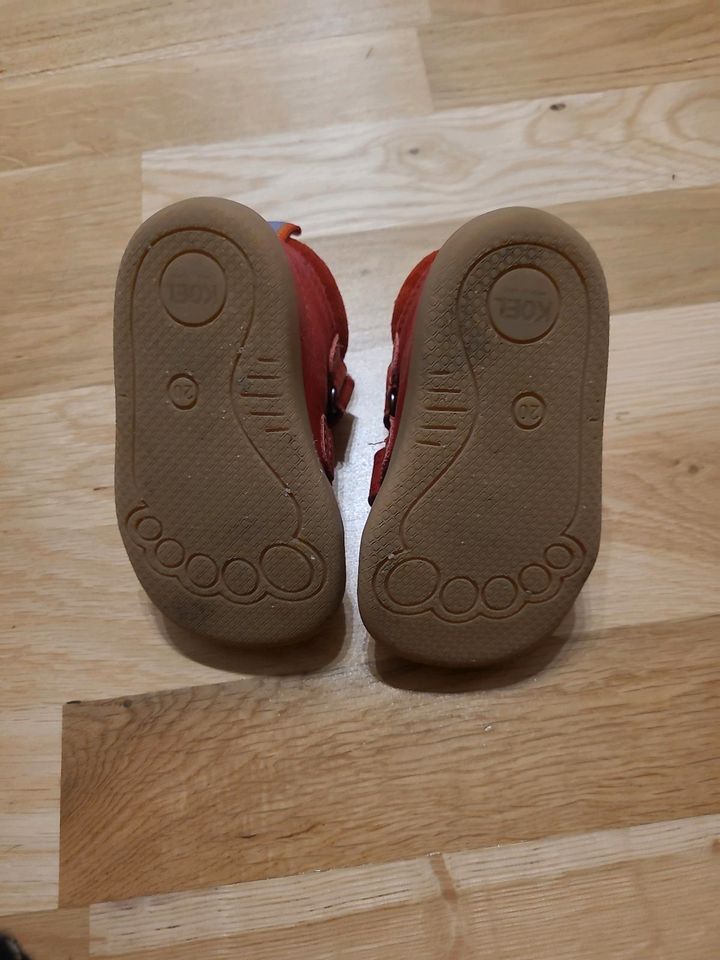 Barfußschuhe Koel rot Leder Gr. 20 in Leipzig