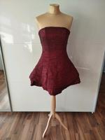 Wein-rotes kurzes Abendkleid Nordrhein-Westfalen - Marl Vorschau