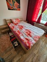 Bett 140×200 mit 4 Bettkästen ohne Nachttische Nordrhein-Westfalen - Ratingen Vorschau