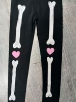 Halloween-Leggings "Knochendruck" Gr. 104 von H&M Sachsen - Radeburg Vorschau