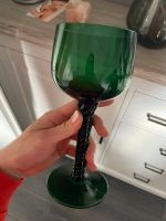 Weinglas grün Niedersachsen - Garbsen Vorschau