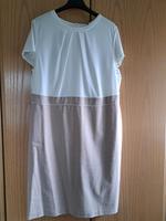 Etuikleid Cocktailkleid Kleid weiß beige Standesamt Büro festlich Niedersachsen - Rhauderfehn Vorschau