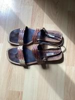 Sandalen Gr 40 braun Prada Sandaletten Bremen - Schwachhausen Vorschau