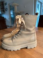 Hilfiger Lederboots Gr.41 Creme Nordrhein-Westfalen - Sonsbeck Vorschau