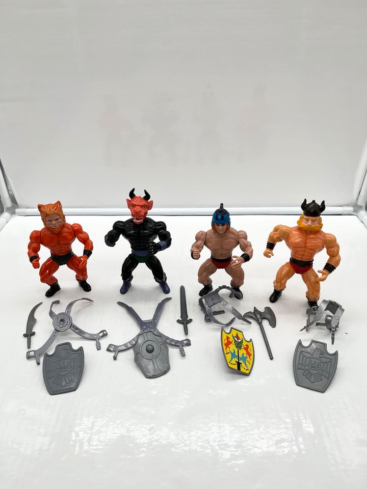 Galaxy Warriors MOTU Vintage Figuren 4 Stück mit Equipment in Filderstadt