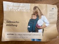 Babytrage Baby Carrier Storchenwiege Sachsen - Bobritzsch-Hilbersdorf Vorschau