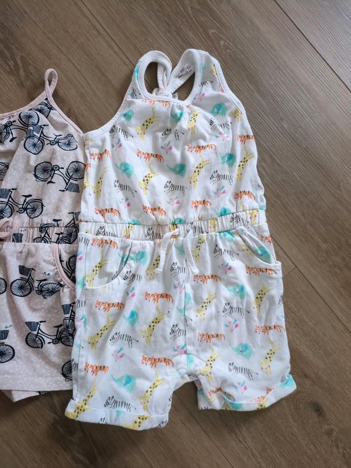 Set Jumpsuits Einteiler kurz Sommer u.a. H&M 92 in Fürth