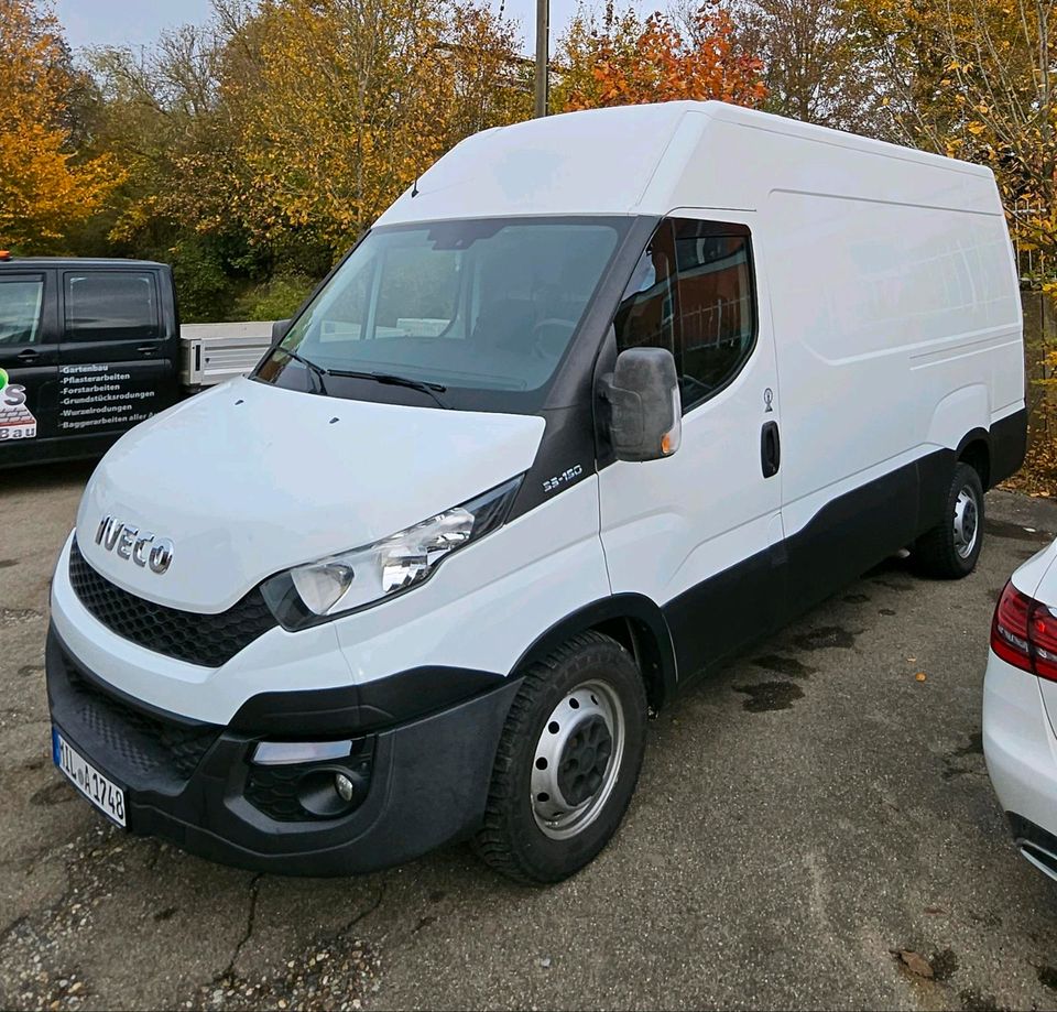 MIETEN Autotrailer XXL 8,10 m x 2,20 m AUCH MIT SPRINTER / TRANSPORTER / IVECO DAILY in Fremdingen