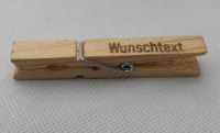 Deko Wäscheklammern Personalisiert Hochzeit Holz Geschenk Gravur Niedersachsen - Stuhr Vorschau