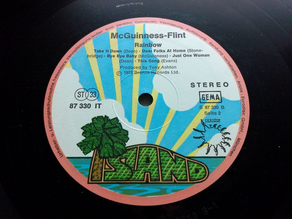McGuinness Flint - Rainbow (Schallplatte) in Bad Kissingen