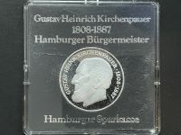 Silbermedaille 1977 Hamburger Bürgermeister Gustav H.Kirchenpauer Schleswig-Holstein - Henstedt-Ulzburg Vorschau