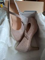 Gabor Gr.6 1/2 neu mit Etikett 119€ Clutch 80€ Effekt Met rosato Niedersachsen - Drochtersen Vorschau