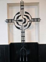 Großes Kreuz Eisen Grabkreuz aus den 80er - Brutalist 140 cm Nordrhein-Westfalen - Borken Vorschau