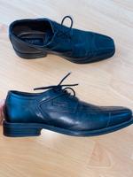 Bugatti Anzugschuhe aus Leder schwarz Herren Gr. 40 Bayern - Johannesberg Vorschau