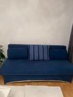 Schlafsofa couch ausziehbar blau bett bettkasten Nordrhein-Westfalen - Kamen Vorschau