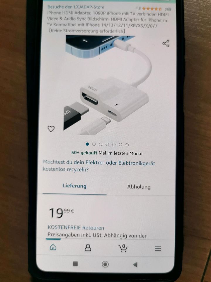 IPhone HDMI Adapter in Bernburg (Saale)