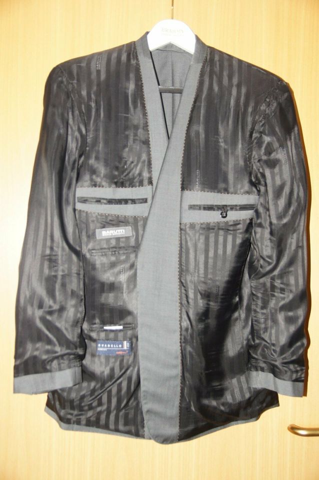 Herren Jacket - dunkelgrau - Größe 50, Schurwolle, von Barutti in Cloppenburg