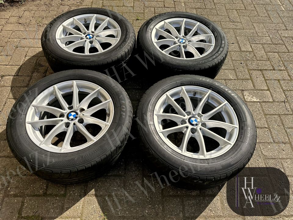 NEUZUSTAND ➡️ ORIGINAL 17 Zoll RDKS Alufelgen BMW X3 X4 F25 F26 2011 - 2018 Sommerräder ➡️ ET32 Styling 304 6787575 V ➡️ Felgen 5x120 225/60 R17 DUNLOP Sommer Reifen Sommerreifen 6mm Profil rdk tpms in Bünde