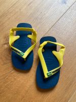 Havaianas Sandalen zehentrenner blau gelb 23 24 neu Baden-Württemberg - Ladenburg Vorschau