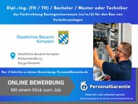 Dipl.-Ing. (FH / TH) / Bachelor / Master oder Techniker Bayern - Kempten Vorschau