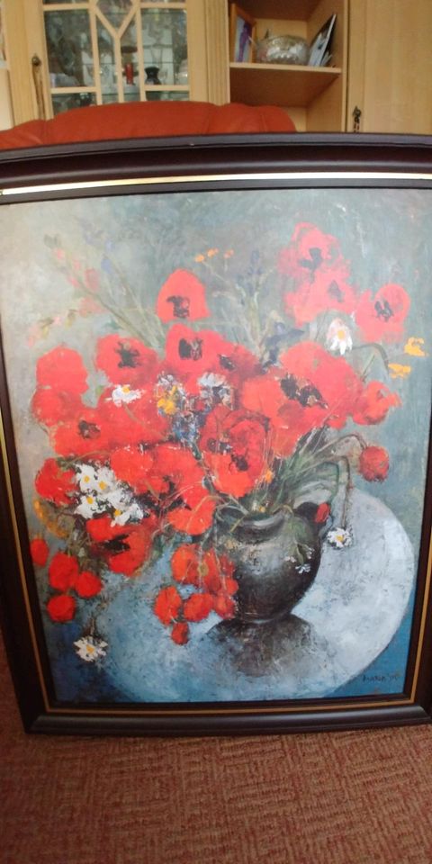 ROTER MOHN, 58x 70cm in Berlin