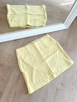ASOS Design Rock Wickelrock Gelb Pastellgelb S 36 Minirock Hessen - Schlitz Vorschau