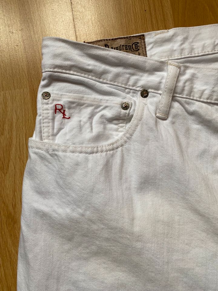 Polo Ralph Lauren W48 L30 Jeans Gerades Bein Logo Übergröße Top in Berlin