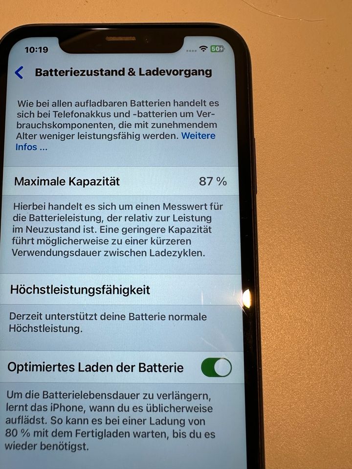 iPhone XR 128GB schwarz in Spenge