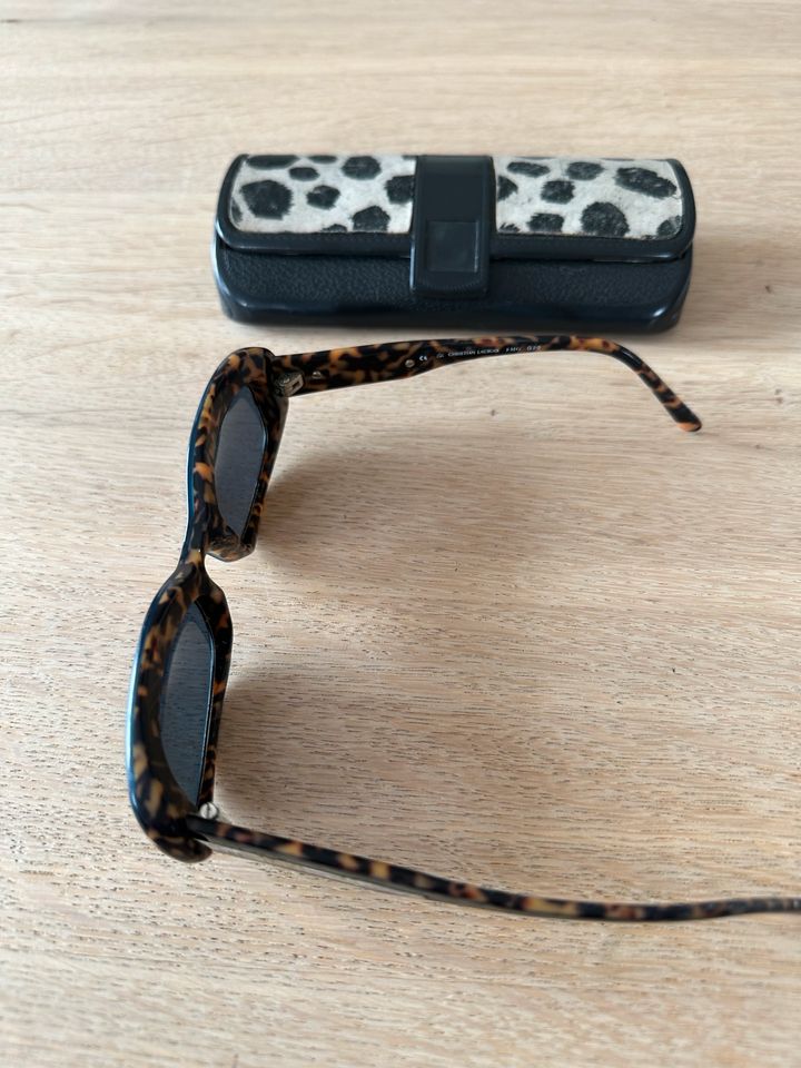 Vintage Sonnenbrille Christian Lacroix retro cateye Leopard in Surberg