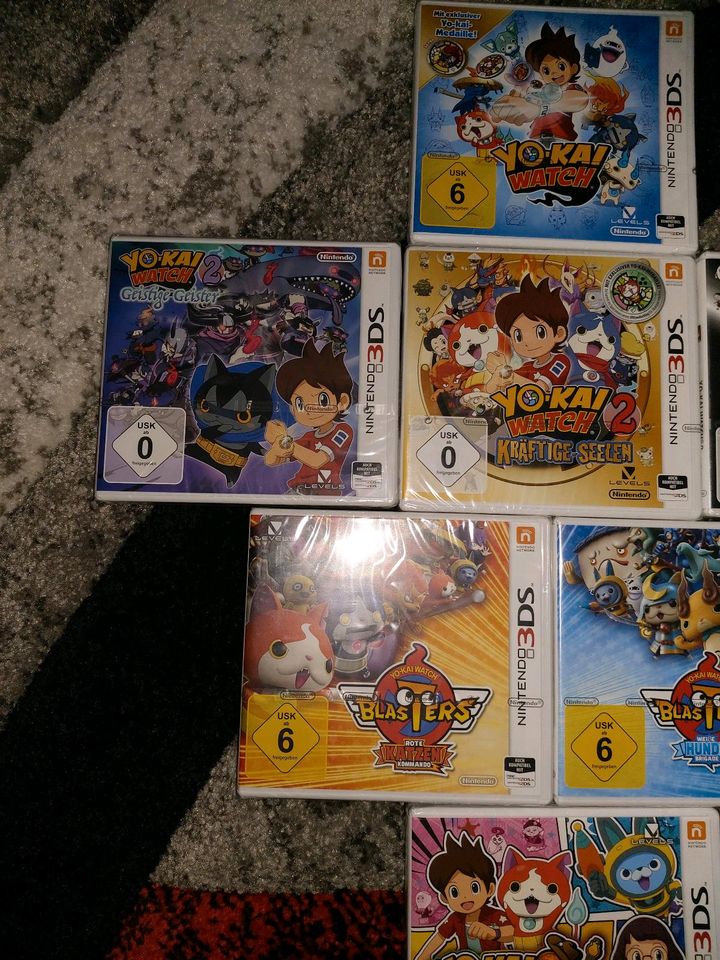 Nintendo 3ds Yokai Watch Alle Teile Sealed, Neu in Heinsberg