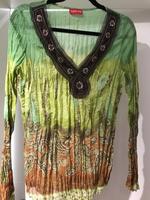 TAIFUN Bluse Tunika Boho Orient Style Pailletten Köln - Widdersdorf Vorschau