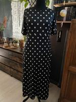 H&M Maxi Kleid schwarz weiss gepunktet Punkte Gr. XL Niedersachsen - Uelzen Vorschau