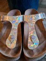 Birkenstock Giseh Hologramm silber Brandenburg - Potsdam Vorschau