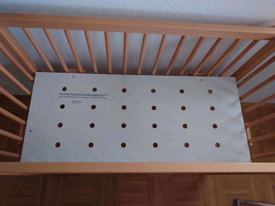 Beistellbett Tissi Liegefläche 90X40cm incl. Matratze u. 3 Bezüge in Jockgrim