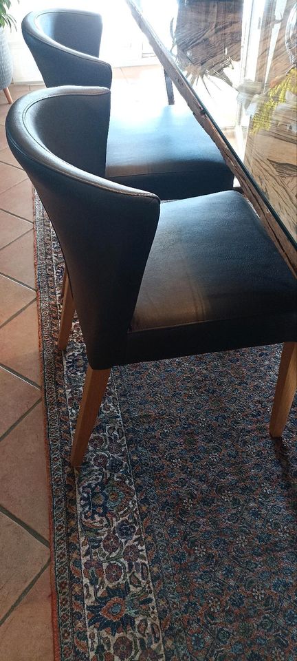 Hochwertige Echtleder Stühle echtes Leder Designerstühle in Vilshofen an der Donau