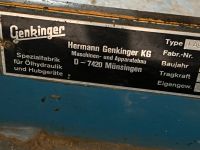 Hubtisch Hydraulisch 600 KG Höhe Max 970 mm Genkinger Niedersachsen - Langen Emsland Vorschau